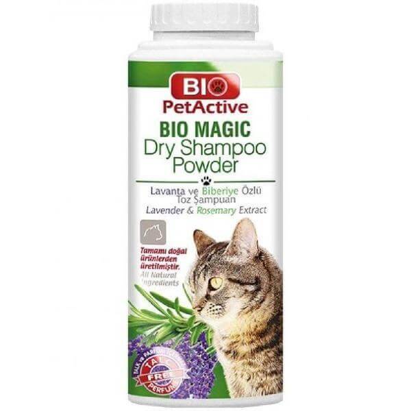 BIO PetActive BIO MAGIC Dry Shampoo Powder for Cats - Whiskers Nation