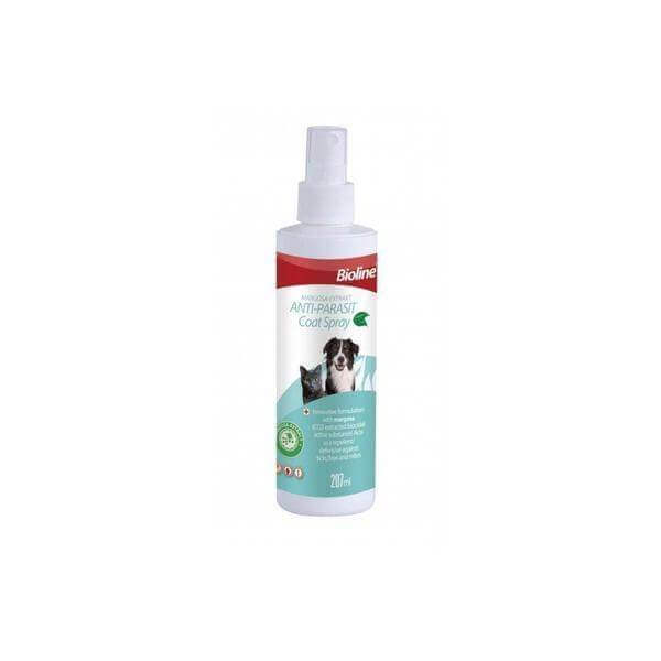 Bioline Anti Parasit Coat Sprey (Dogs & cats) 207 ml - Whiskers Nation