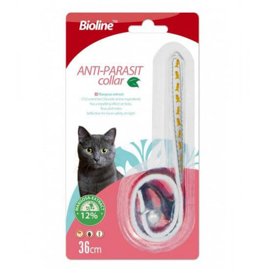 Bioline Anti - Parasit Collar for Cats (36cm) - Whiskers Nation