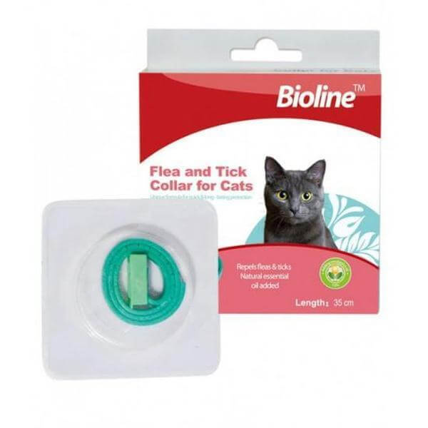 Bioline flea and tick collar for cats - Whiskers Nation