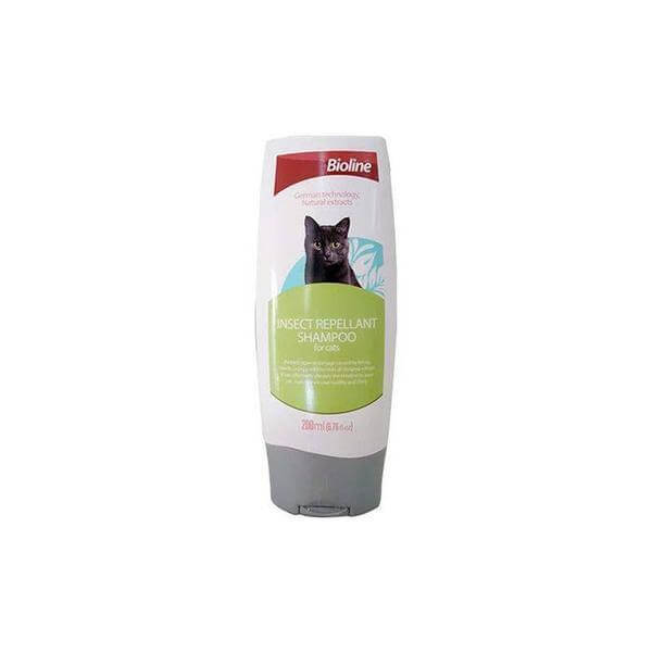 Bioline insect repellant shampoo for cats - 200 ml - Whiskers Nation