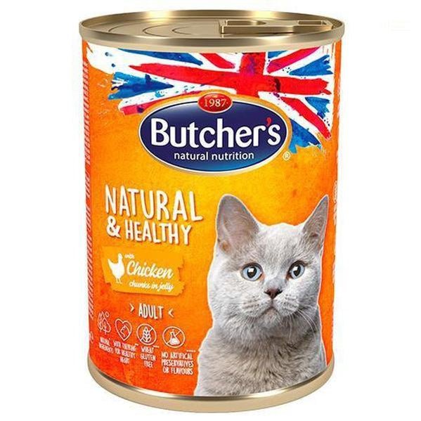 Butcher’s Chunks in Jelly with Chicken - 400g - Whiskers Nation