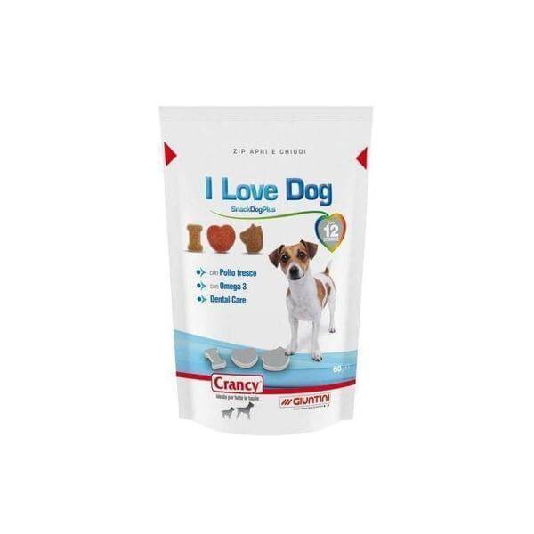 Crancy - I Love Dog - Dog snack all breeds - 12 Vitamins - Whiskers Nation