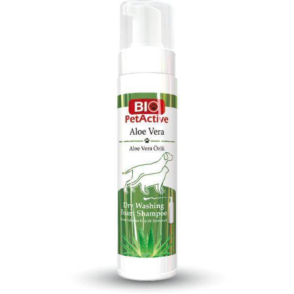 Dry Washing Foam Shampoo With Aloe Vera Extract - Whiskers Nation