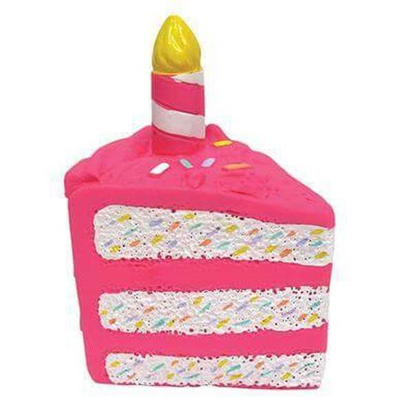 FouFIT Birthday Cake Dog Chew Rubber Toy 6"(15cm) - Whiskers Nation