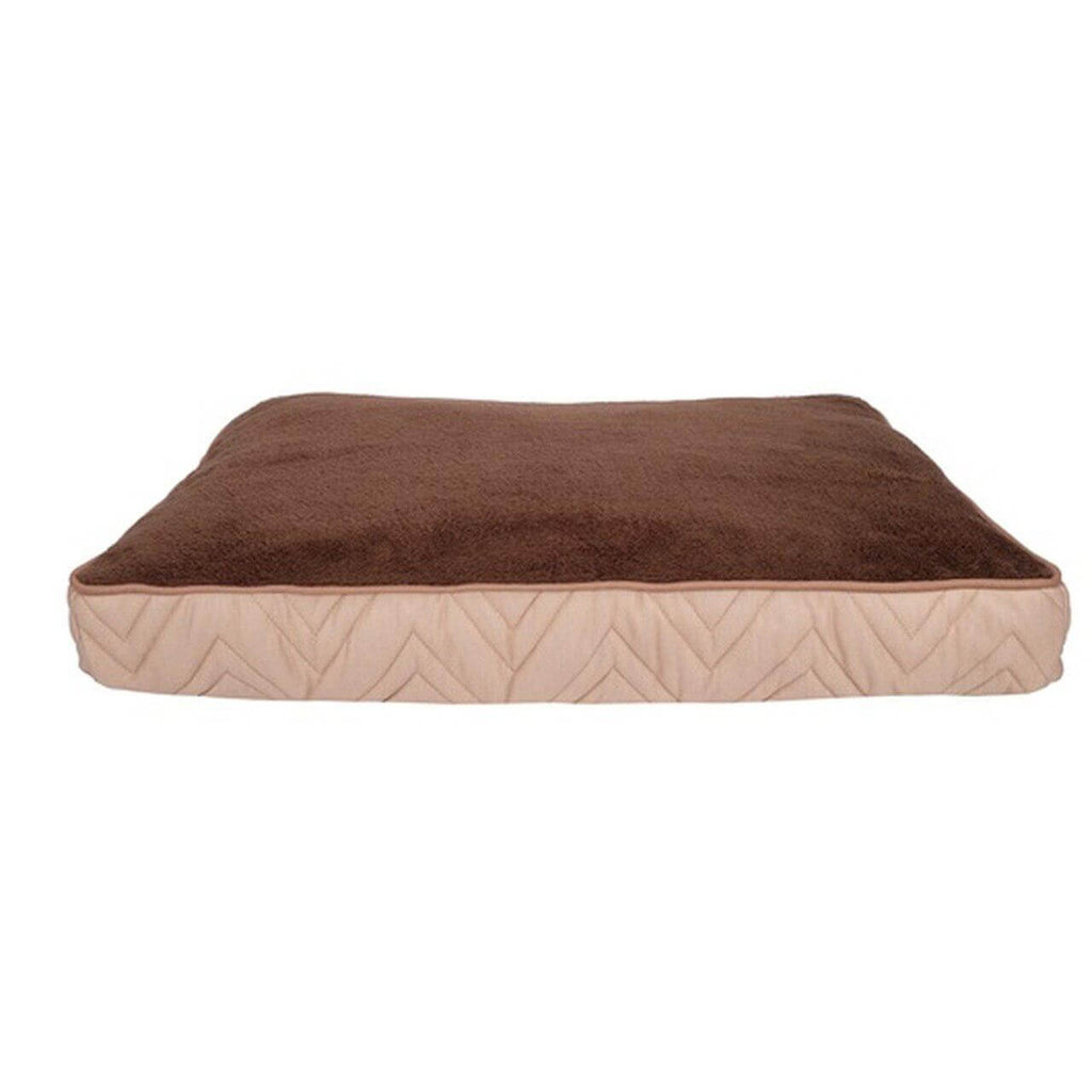 Hagen Dogit Rectangle Mattress Bed Beige and Brown - Whiskers Nation