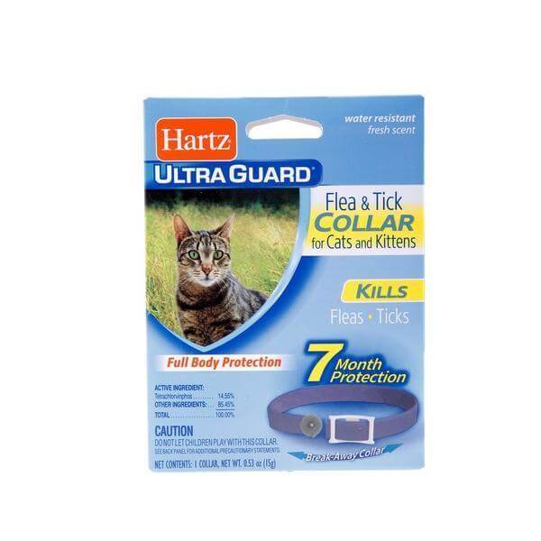 Hartz flea and tick cat collar - Whiskers Nation