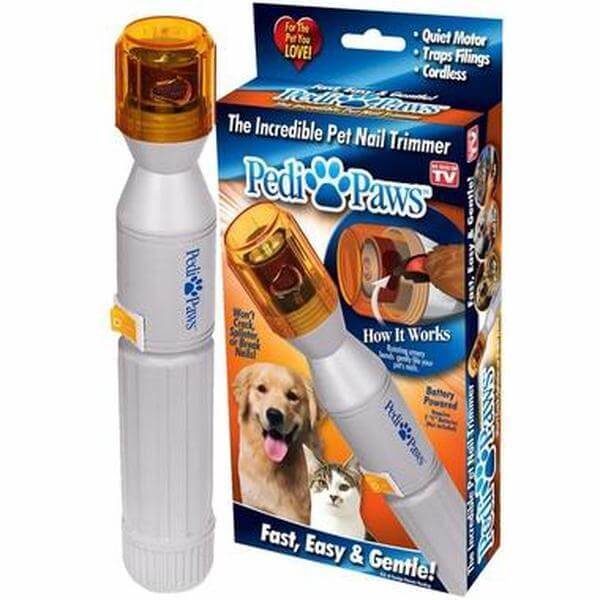 Pedi Paws Nail Trimmer Grinder For Pet Dog And Cat - Whiskers Nation