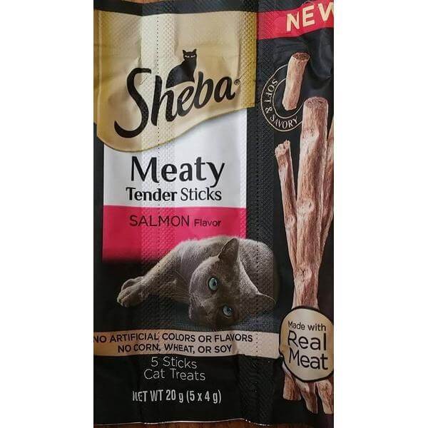 Sheba Meaty Tender Sticks Salmon Flavor - 5 Sticks - Whiskers Nation