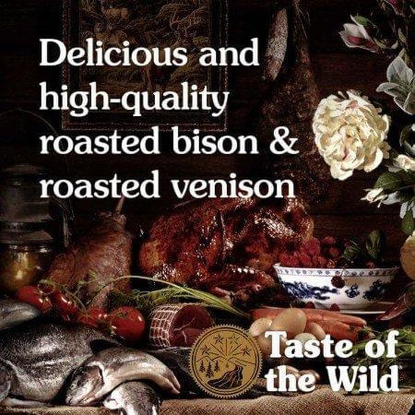 Taste of the Wild Ancient Prairie Canine Recipe with Roasted Bison & Roasted Venison 12,7 kg - Whiskers Nation