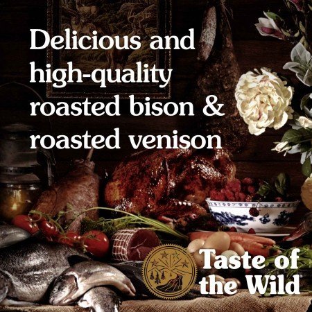 Taste of the wild - High Prairie Canine Grain - Free Recipe with Roasted Bison and Roasted Venison 2kg - Whiskers Nation