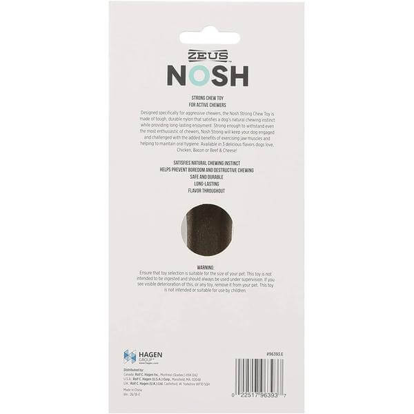 Zeus NOSH Strong Chew Bone - Beef & Cheese Flavor - Large - Whiskers Nation