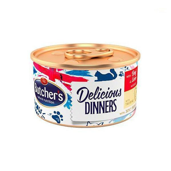 Butcher’s® Delicious Dinners Mousse with Beef & Liver 85g*24