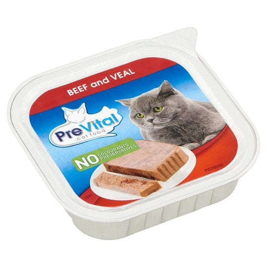 PreVital Cat Pate Box 4 x 100g