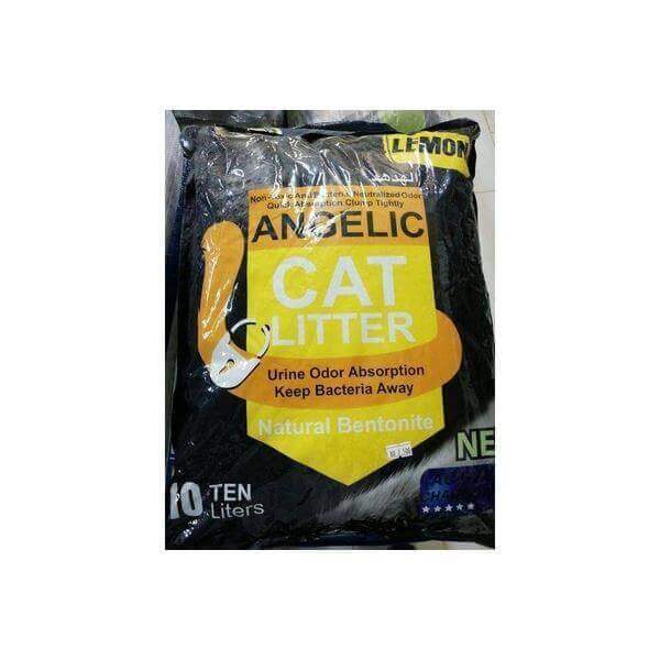 ANGELIC Lemon scented Cat litter Lemon- 5 Liters-Cats litter-Whiskers Nation