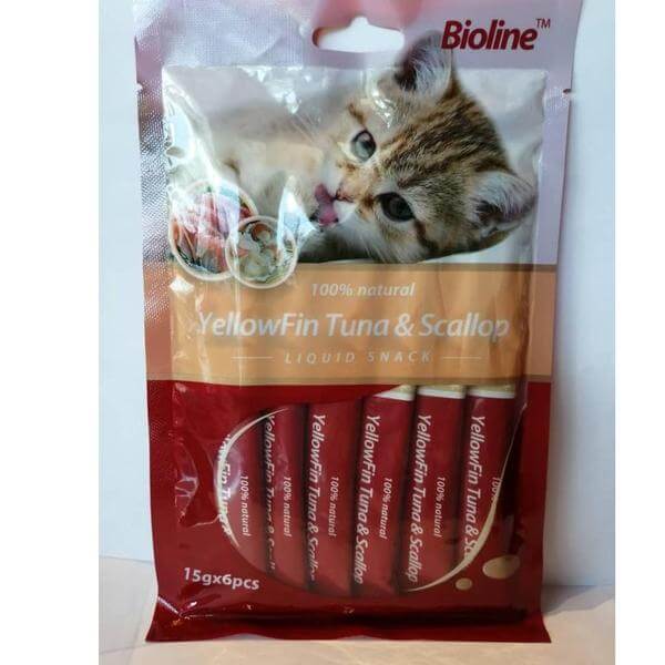 Bioline liquid snack chicken flavor-Bioline-Whiskers Nation