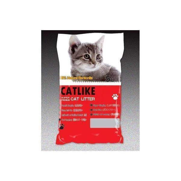 Catlike non clumping cat litter outdoor factory cat sand- 5 Liter-Cats litter-Whiskers Nation