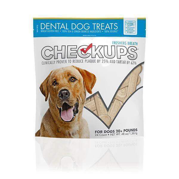 Checkups Dental Dog Treats, 48 oz, 24 ct-Treats-Whiskers Nation