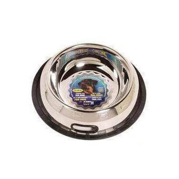 Dogit Stainless Steel Non-Spill Dog Dish, 1.9L-Bowl-Whiskers Nation