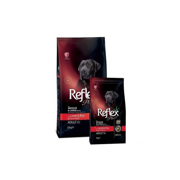 Reflex Plus Adult Dog Food Lamb & Rice 3 kg-Reflex-Whiskers Nation