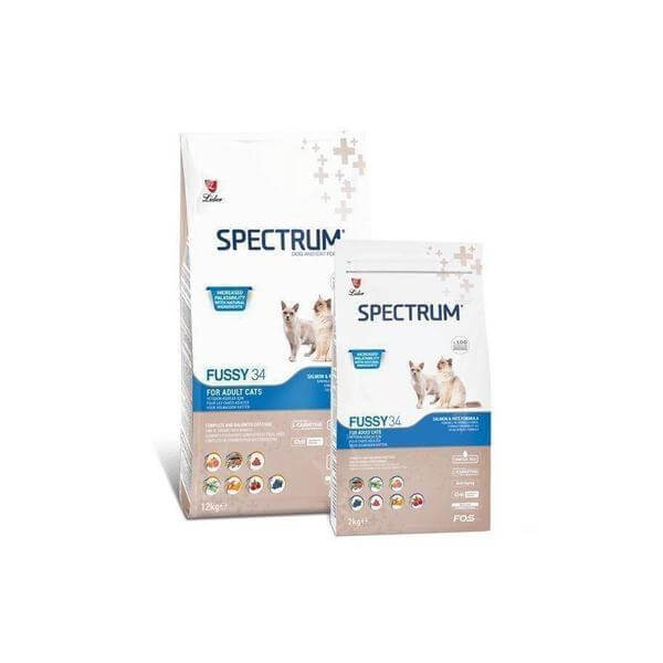 Spectrum Fussy 34 Adult Cat Food Fish 12KG-Spectrum-Whiskers Nation