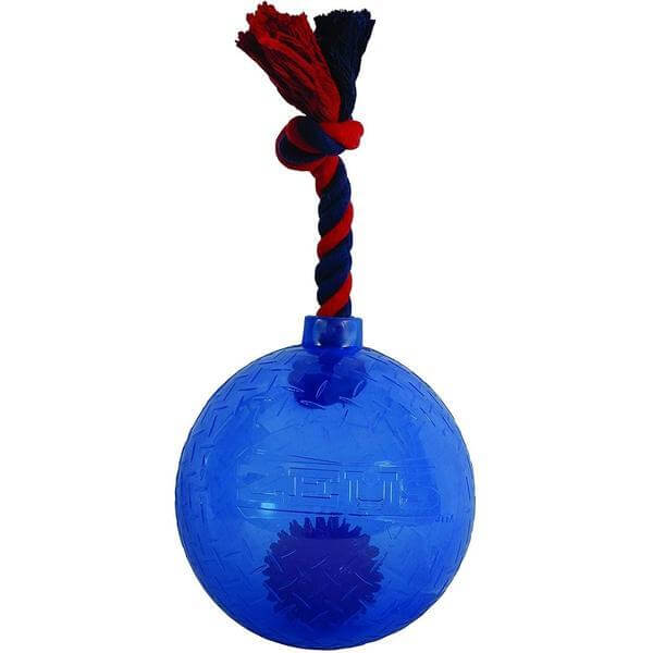 Zeus Spark Tug Ball with Flashing LED-Zeus-Whiskers Nation
